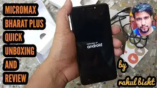 micromax bharat 5 plus | chepest 4g 5000 mah battery | unboxing and quick review only 5499 rs