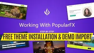 How to Install & Demo Import PopularFX Theme Pagelayer 2023