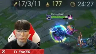 T1 Faker Aurelion Sol vs Pz Zzang - Best of LoL Stream Highlights (Translated)