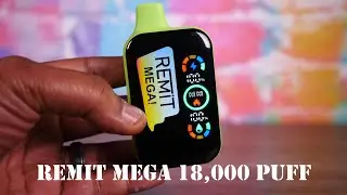 Pure Dankness! Remit Mega 18,000 Puff Review! VapingwithTwisted420