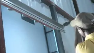 Aluminium Channel for pvc strip curtains installation