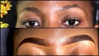 How I do my brows on client 😍😍💃🏻💃🏻. Brows 101❤️