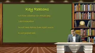 Why Students fail in CA Final- Problem & Solutions