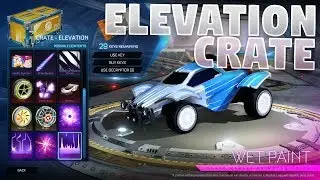 All Items In The New Elevation Crate On Rocket League (Showcase)