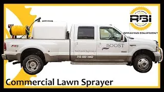 Skid Sprayer - 500 Gallon - Paddle Agitation - D30 Pump - Pickup Mount - River Bend Industries