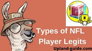 Understanding the different types of NFL Player Legits in Upland