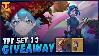 🔴 Ini kan yang kalian Tunggu, TFT Set 13 Arcane - Giveaway Chibi Caitlyn & Day Job Azir LOL PC