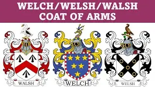 Walsh Welch Coat of Arms & Family Crest - Symbols, Bearers, History