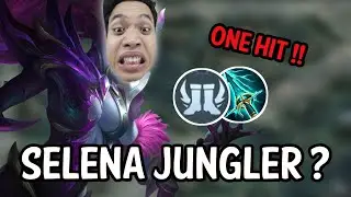 SELENA JUNGLER SOLO RANK | Cara Main Selena Terbaru!! Tutorial Selena Pemula