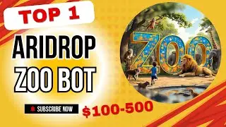 Top 1 || Aridrop Zoo Bot || Income $100-500 || Saiful official Tech