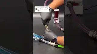 This is the sound of QUALITY 🦻- Quick Connect Fittings #shorts