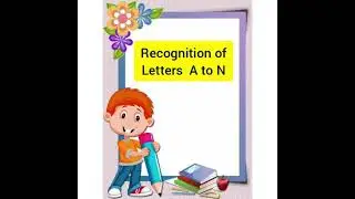 Recognition of Letters