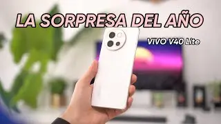 ¡PRECIOSO, SUPER BATERIA y CAMARAS! Vivo V40 Lite review