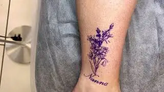COLOR Flowers Tattoo | Ozy Tattoo