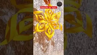 3D snowflake / how to make easy /DIY amazing A4 craft christmas paper decor 🎅🎅 #gicraft #shorts #diy