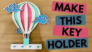 Adobe Illustrator Tutorial | Design and Laser Cut a Hot Air Balloon Key Holder