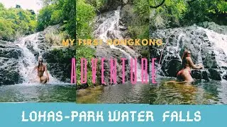 Lohas park waterfall/the hidden waterfall/hongkong