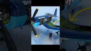 Почему крылья F4U погнуты? Гениальное решение! #инженерия