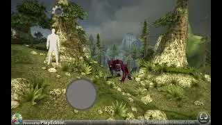 Forest demon horror scary game tree 
