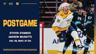 Steven Stamkos & Andrew Brunette - Postgame: Dec. 29, 2025