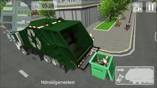 Garbage Truck Simulator PRO 2017 - (Gameplay Testing)