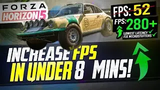 How To Increase FPS in FORZA HORIZON 5 in Under 10 Mins ✅📈 *BEST SETTINGS*