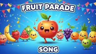 Fruit Parade Song for Kids | Fun & Educational Fruits Song | Nursery Rhymes & Kids Songs