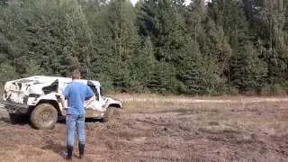 По грязи по самое не балуй )))
