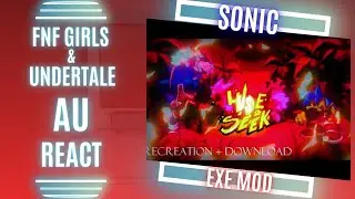 FNF Girls and Undertale AU React - Hide and Seek Recreation - Sonic. Exe - Gacha Nebula