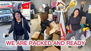 OUR LAST PACKING AND MOVING INTO OUR NEW HOME