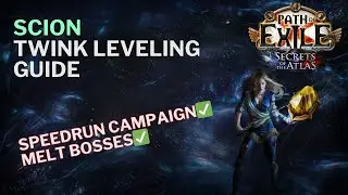 Руководство по прокачке Scion Twink (при участии Hollow Palm) | POE 3.26