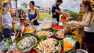 Unbelievable! Cambodian Street Food Tour! City & Countryside - Cambodia Food Market Collection 2025