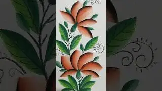 simple flower painting#YouTube short video