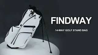 Findway 14-Way Golf Stand Bag &ndash; Ultimate Club Organization & Tour-Ready Features!