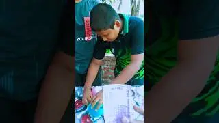 🤑balloon pumping challenge 🤑 winner 👑🎊 100  🤑 #funny​ #cartoon​ #balloons​ #video​ #shorts​ #viral