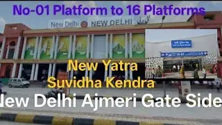 New Delhi Railway Station to Yellow Line Metro 🚇 | Complete Guide | NDLS to DMRC