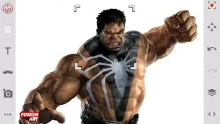 Wolverine + Hulk + Captain America + Iron Man | Fusion Art | Marvel Superheroes Fan Art