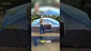 Field & Stream 8-Man Tent: Size Matters #shorts