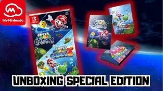 Unboxing Mario Galaxy 1 & 2 My Nintendo Store Limited Edition on Switch