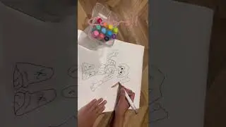 How to make a moving doll!! #newaccount #papercraft #craft #paper #doll #handmadedoll