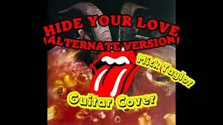 The Rolling Stones - Hide Your Love (Alternate Version) Mick Taylor Solos Guitar Cover