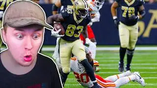 Richard West Reacts to Juwan Johnson's Best Highlights | 2024 NFL Season