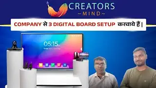Gorakhpur Uttar Pradesh 3 Digital Board Setup By Creators Mind Team | Feedback & Review