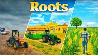 Roots 🌾 | Real Village Life Farming Game | Farmer Life Gameplay ll #farming #farmer #roots #game  