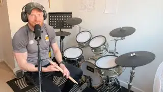 16th Note Groove/Four Stroke Ruff Drum Fill