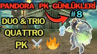 DURUK4NN | DUO Ⅱ & TRIO Ⅲ & QUATTRO Ⅳ PK 🔥 ⚔️ | PANDORA PK | YAYIN ANLARI #8 | Knight Online