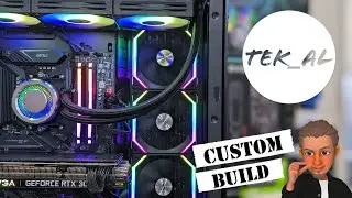Lian Li Build | O11 | Galahad AIO 360 | UniFan SL120 | 5600X | RTX 3070 | B550 (raw - timelapse)