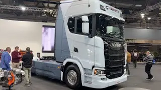 Scania 40 S Electric Tractor Truck (2024) Walkaround - Transpotec Logitec 2024 - Fiera Milano Rho