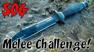 SOG Zombies MACHETE ONLY Challenge!▐ Call of Duty World at War Custom Zombies Map/Mod