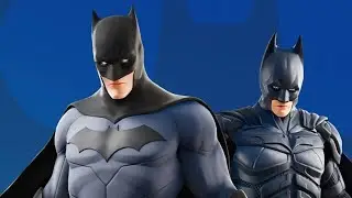 Fornite Batman Skin and Gotham (Tilted Towers) Gameplay